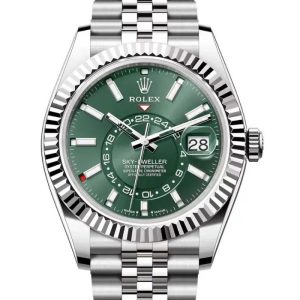 Rolex sky dweller green dial 21