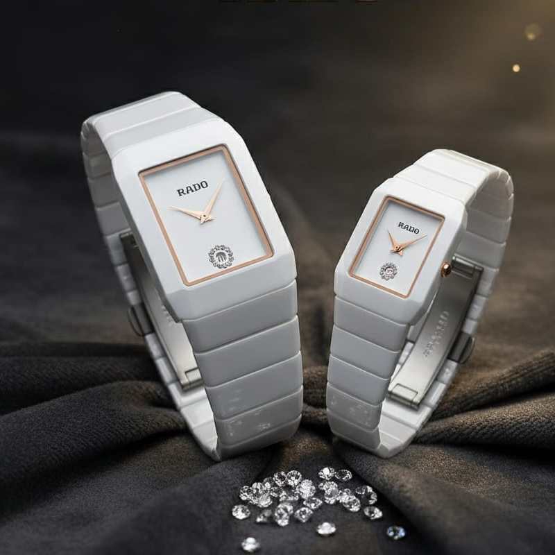 Rado Jubile Sintra Pearl White Couple Watch 2122