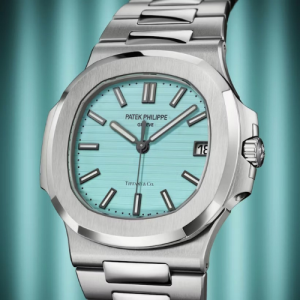 Patek Philippe Tiffany-Blue Nautilus Swiss Eta