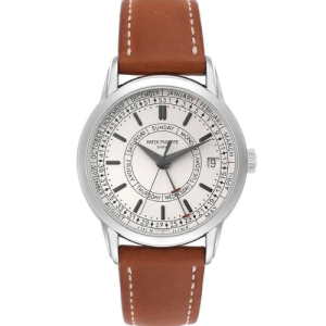 Patek Philippe Complications Weekly Calendar Silver Dial Steel Mens Watch 5212 Swiss Eta