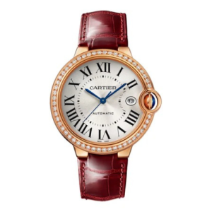 Cartier Ballon Bleu With Brown Strap Swiss Eta