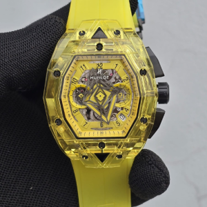 HUblot Spirit of Big Bang Sang Bleu Yellow