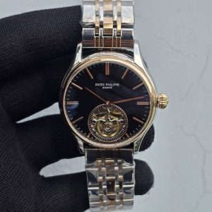 Patek Philippe Tourbillon 40MM Automatic Black Dial Manual Winding