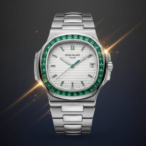 Patek Philippe Nautilus Emerald 5711P Swiss Eta
