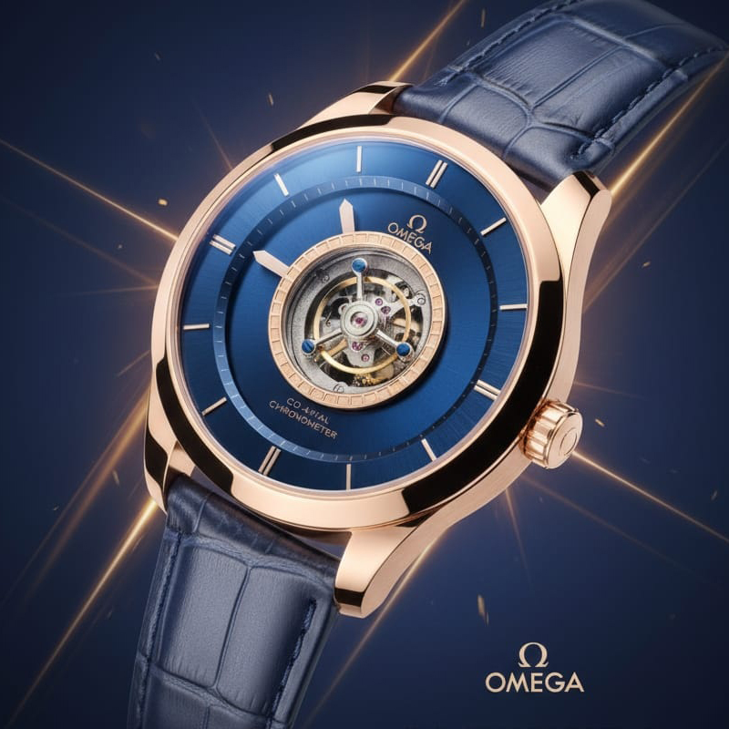 Omega De Ville Tourbillon 44 mm Swiss Eta