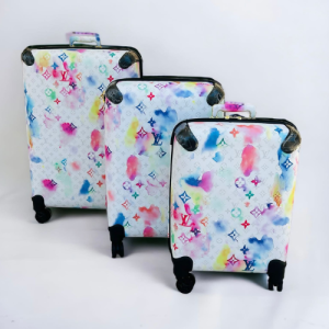 Louis Vuitton Carry Water Monogram x White Multicolor Trolley Bag