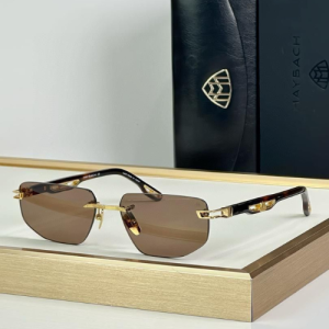 Maybach Sunglasses Gold-Tone and Brown Lenses