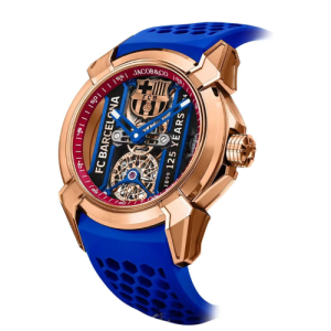 Jacob & Co. Epic X Tourbillon Watch Celebrates FC Barcelona’s 125th Anniversary