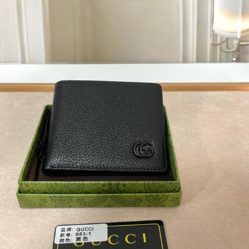 Gucci Black Leather Wallet