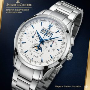 Jaeger-Lecoultre MASTER CONTROL CHRONOGRAPH CALENDAR Swiss ETA