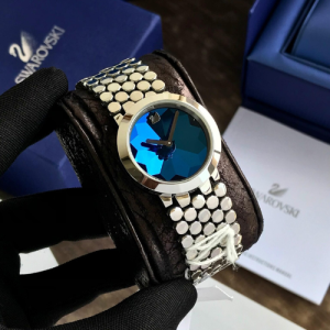 Swarovski Lake Of Shimmer Stainless Blue Dial Watch