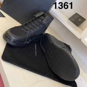 Giuseppe Zanotti High-Top Sneakers with a Black Design