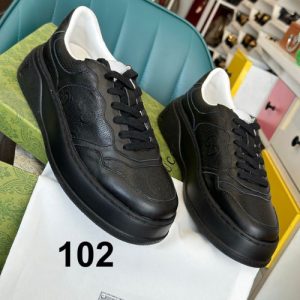 Gucci Loafers with a Brown and Beige Pattern