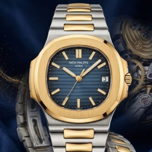 Patek Philippe Nautilus Blue Dial Swiss ETA