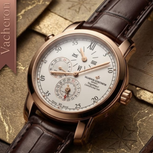 Vacheron Constantin Malte Dual Time Regulator Swiss ETA Watch